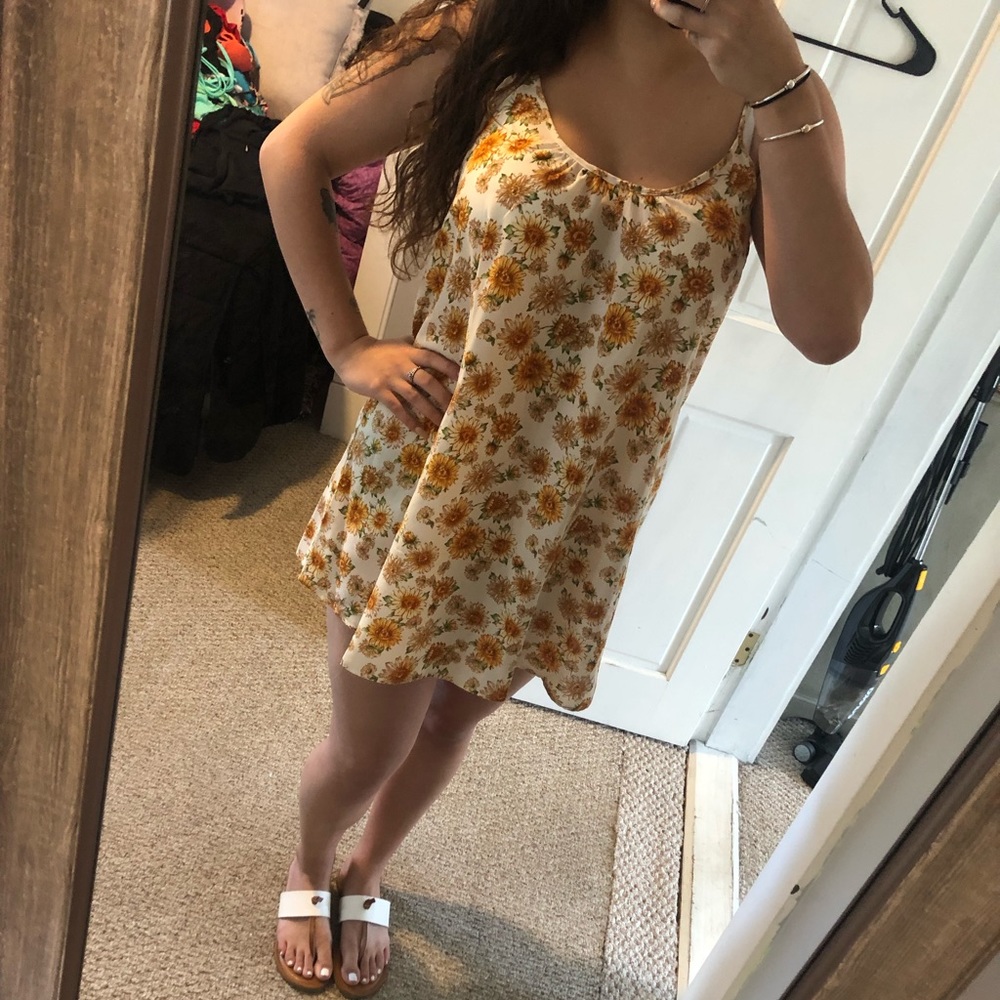 Cute sunflower dress
